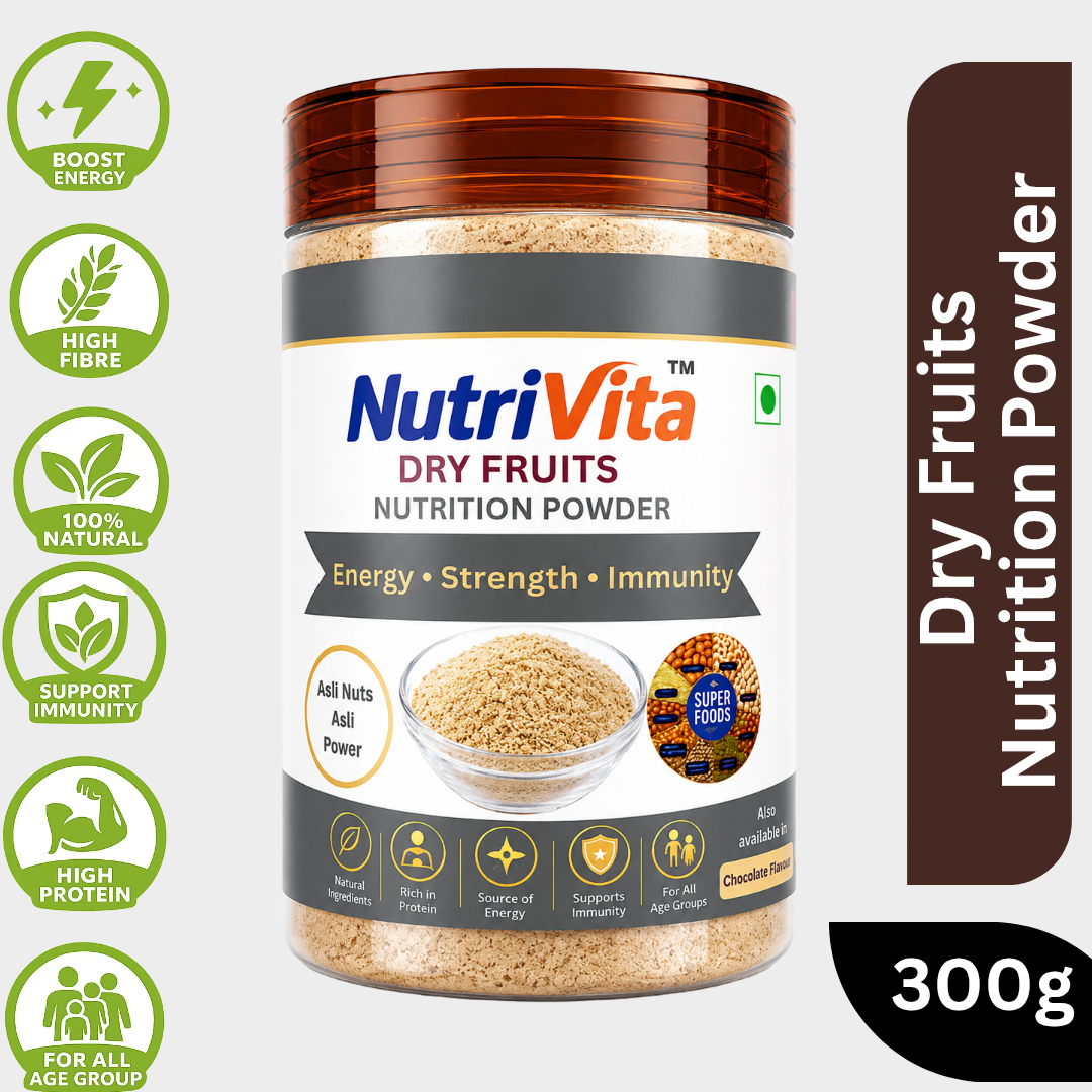 Nutrition Energy Dry Fruits Powder 300g In Jar