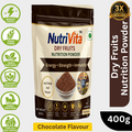 Nutrition Energy Dry Fruits Powder Chocolate Flavour 400g In Packet