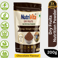 Nutrition Energy Dry Fruits Powder Chocolate Flavour 200g In Packet