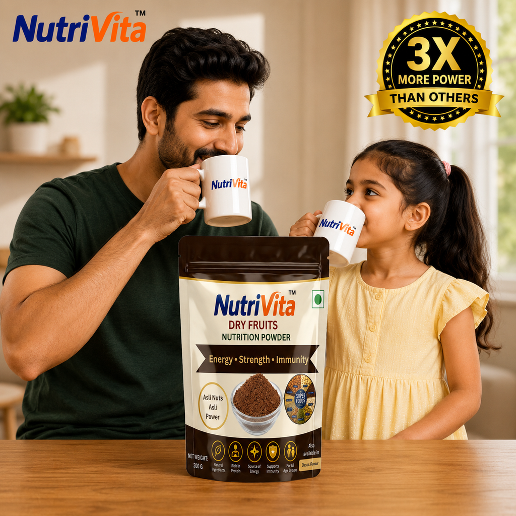 Nutrition Energy Dry Fruits Powder Chocolate Flavour 200g In Packet